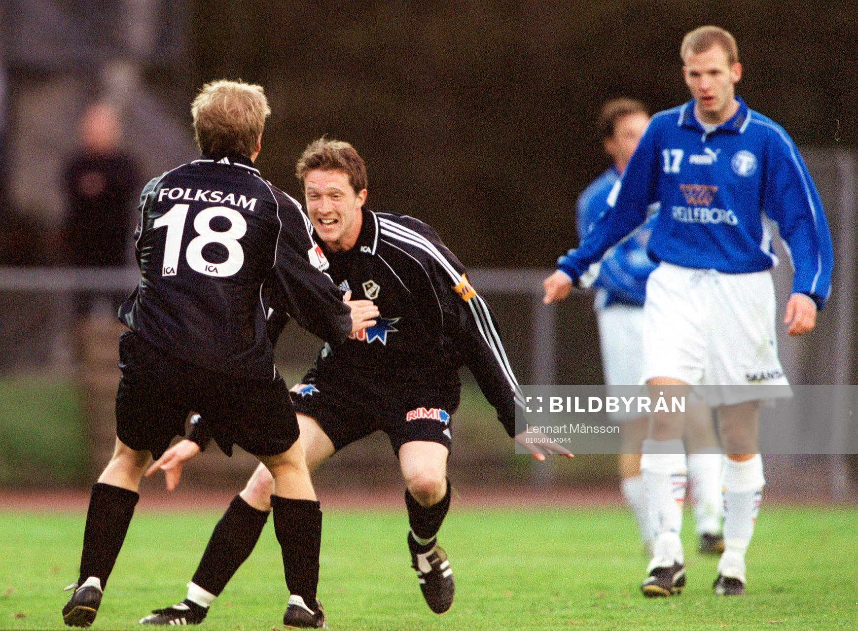 Mikael Nilsson, Halmstad (jubel)