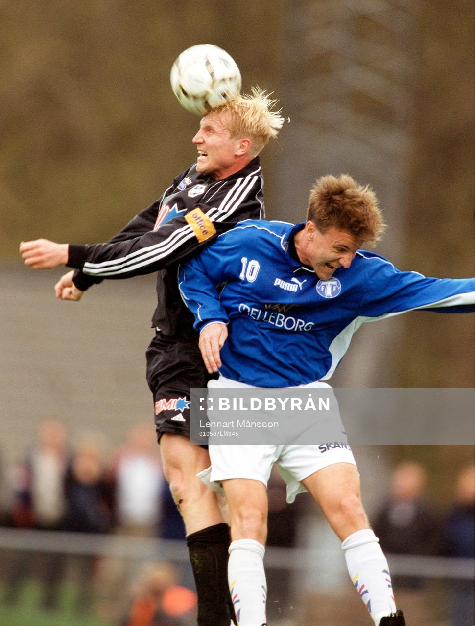 Petter Hansson, Halmstad och Jonas Nilsson, Trelleborg