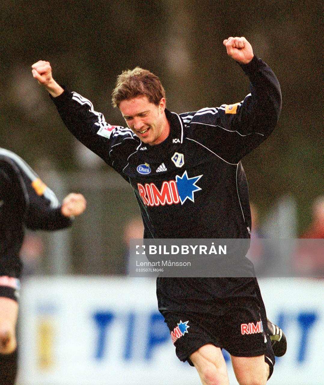 Mikael Nilsson, Halmstad (jubel)