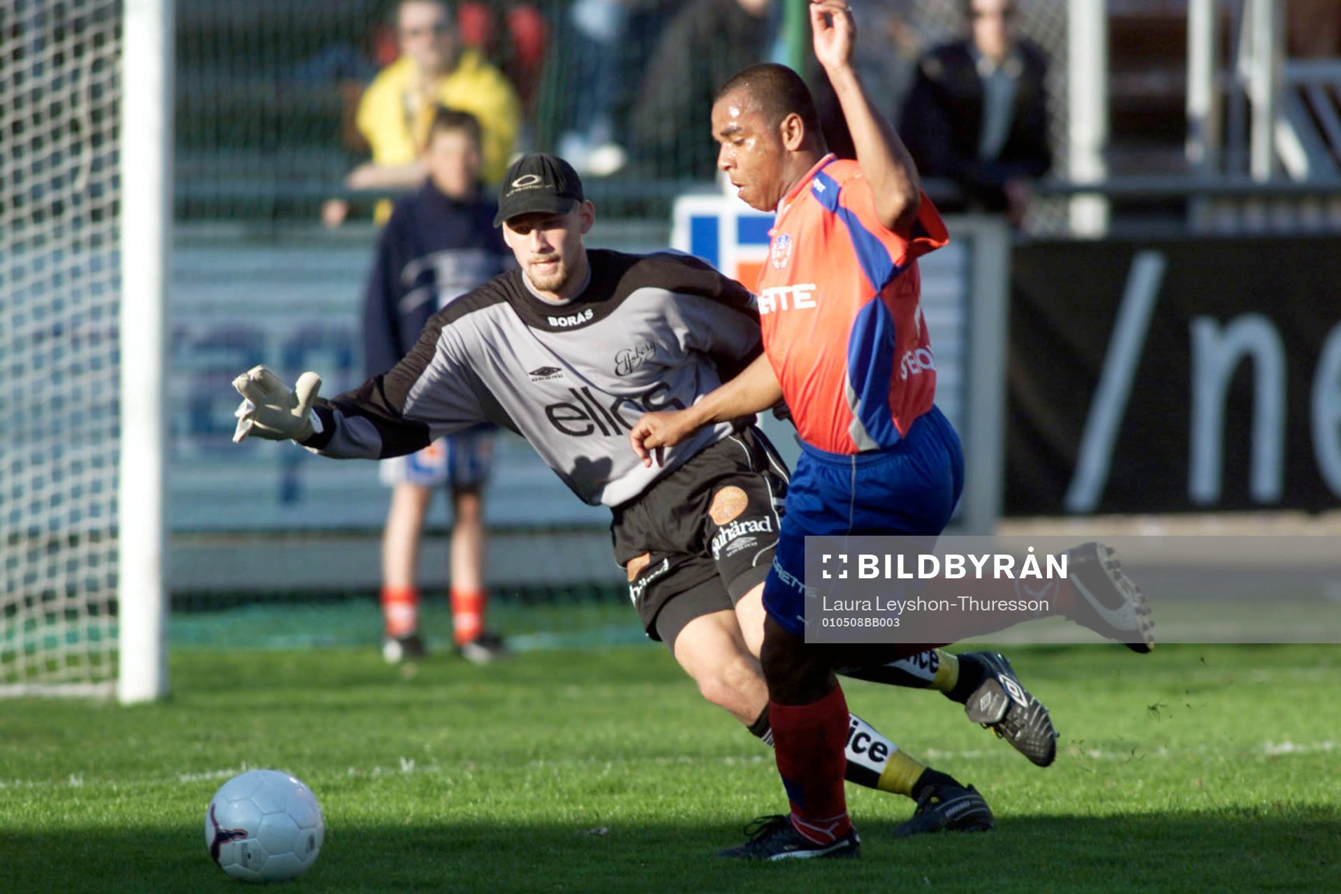 Alvaro Santos, Helsingborg rundar Johan Wiland, Elfsborg
