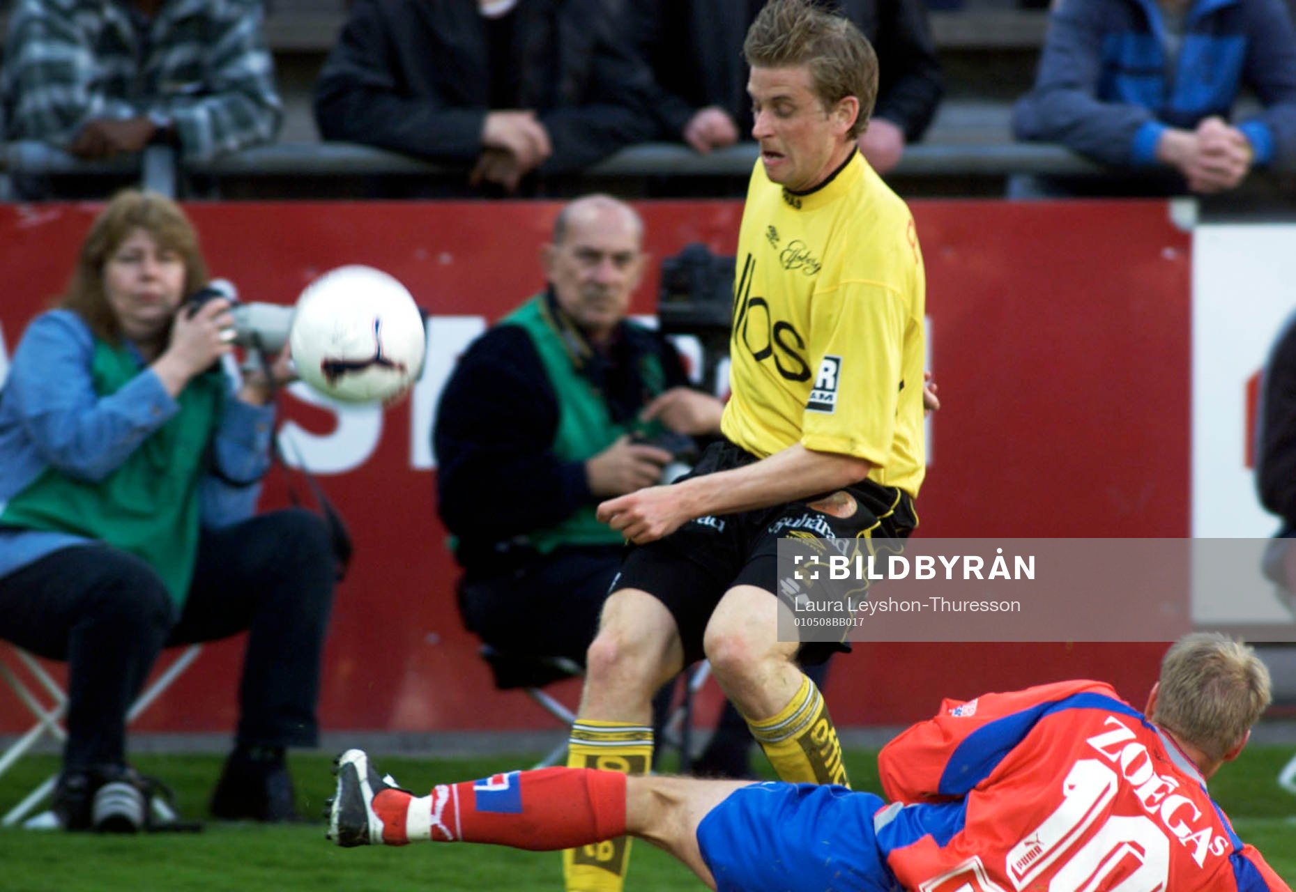  Jesper Bengtsson, Elfsborg och Hans Eklund, Helsingborg