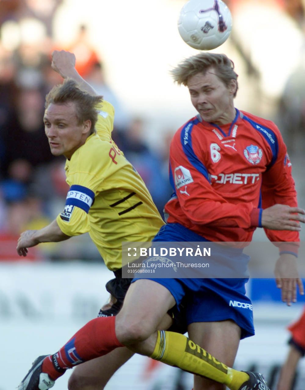 Björn Johansen, Helsingborg och Jesper Bengtsson, Elfsborg