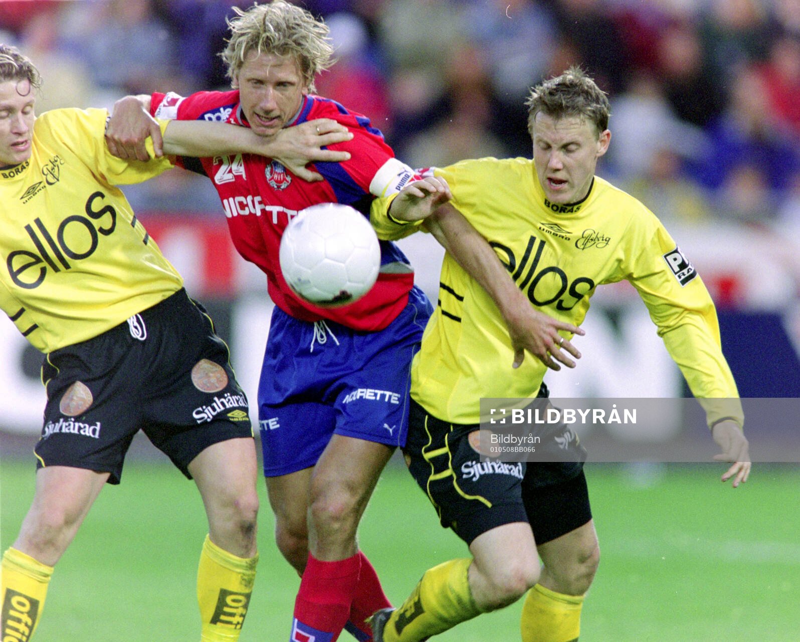 Helsingborgs Jesper Jansson mot Elfsborgs Stefan Andreasson