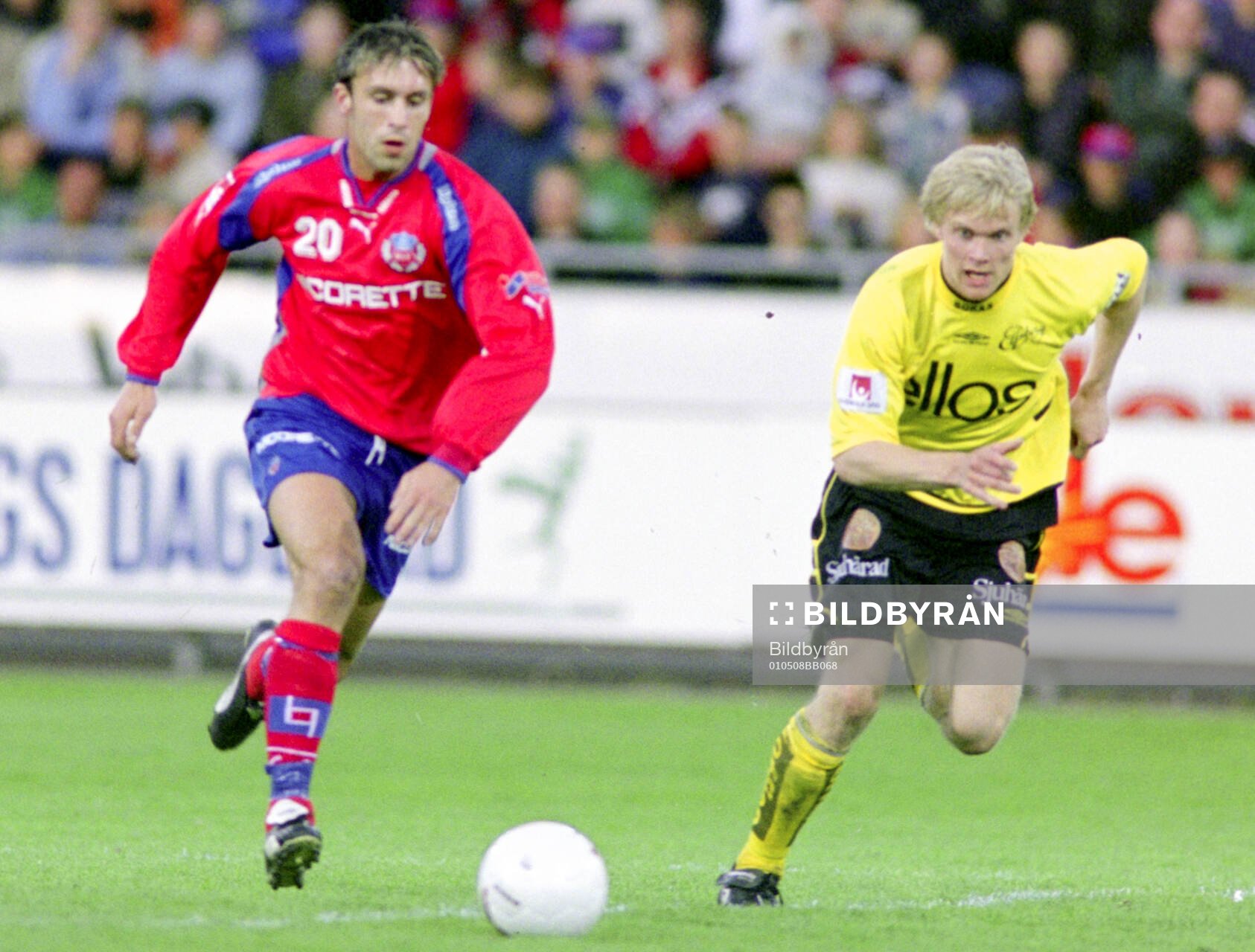 Helsingborgs Rade Prica mot Elfsborgs Johan Sjöberg