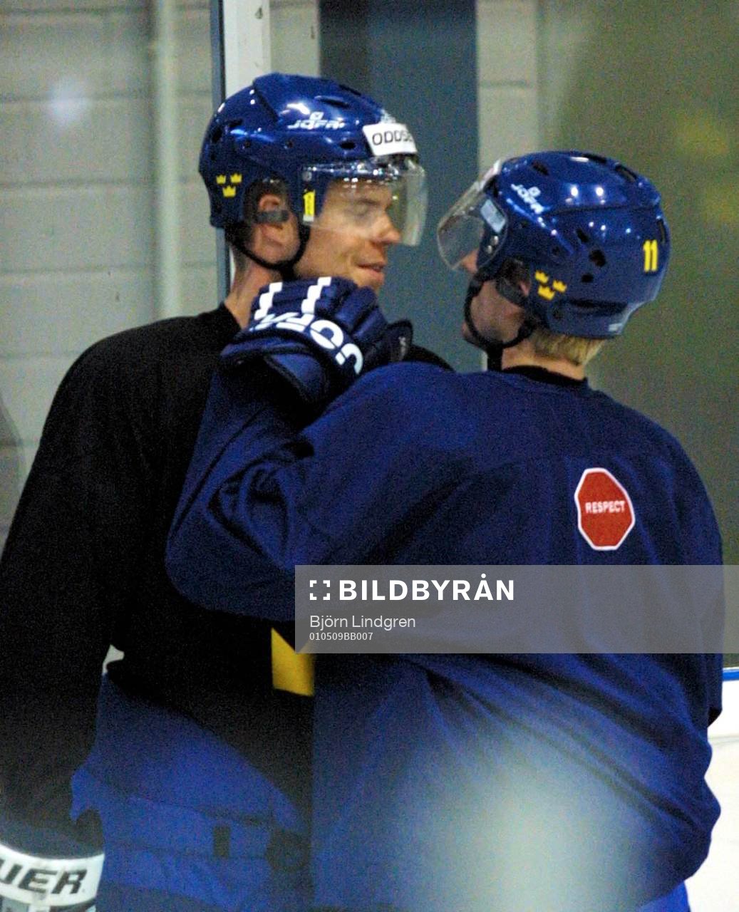 Fredrik Modin och Per-Johan Axelsson