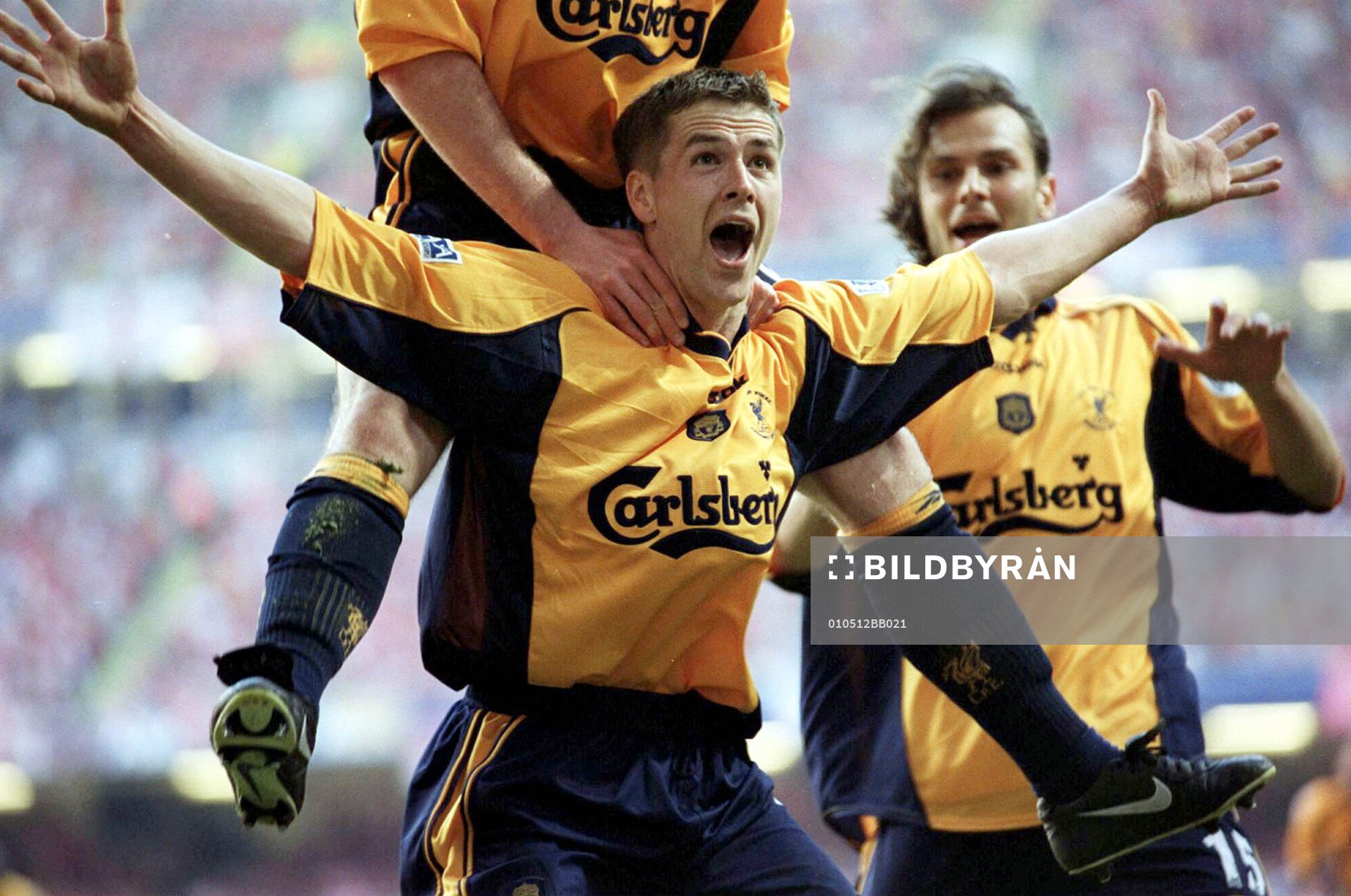 Michael Owen, Liverpool (jubel)
