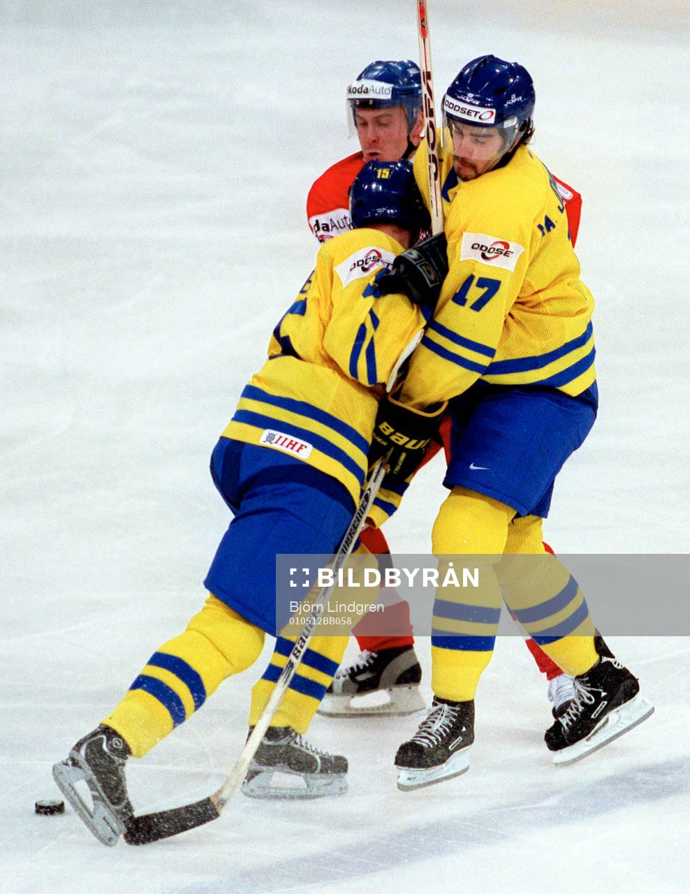 Henrik Sedin och Mathias Johansson, Sverige