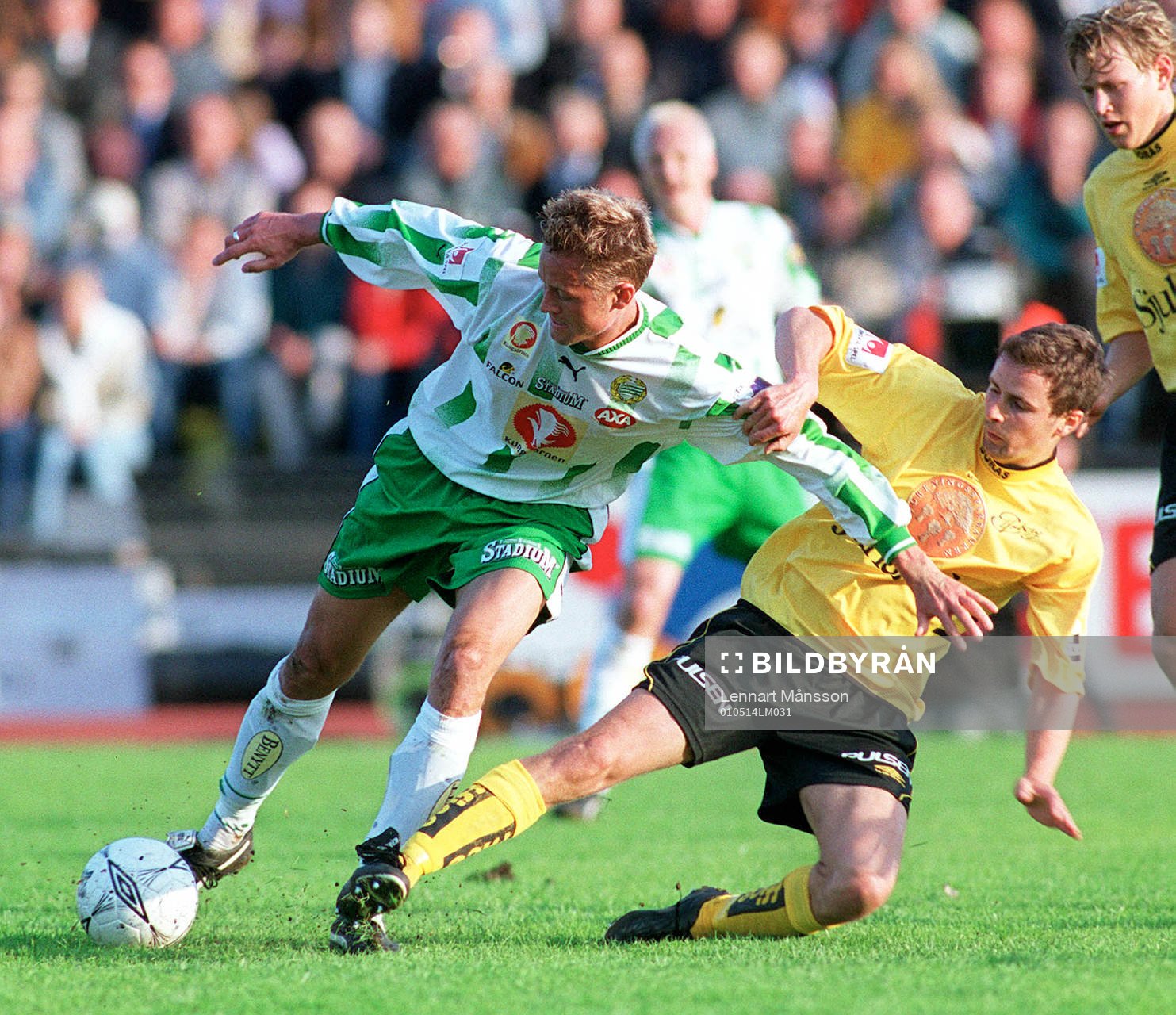 Jonas Stark, Hammarby attackeras av Fredrik Mohlin, Elfsborg