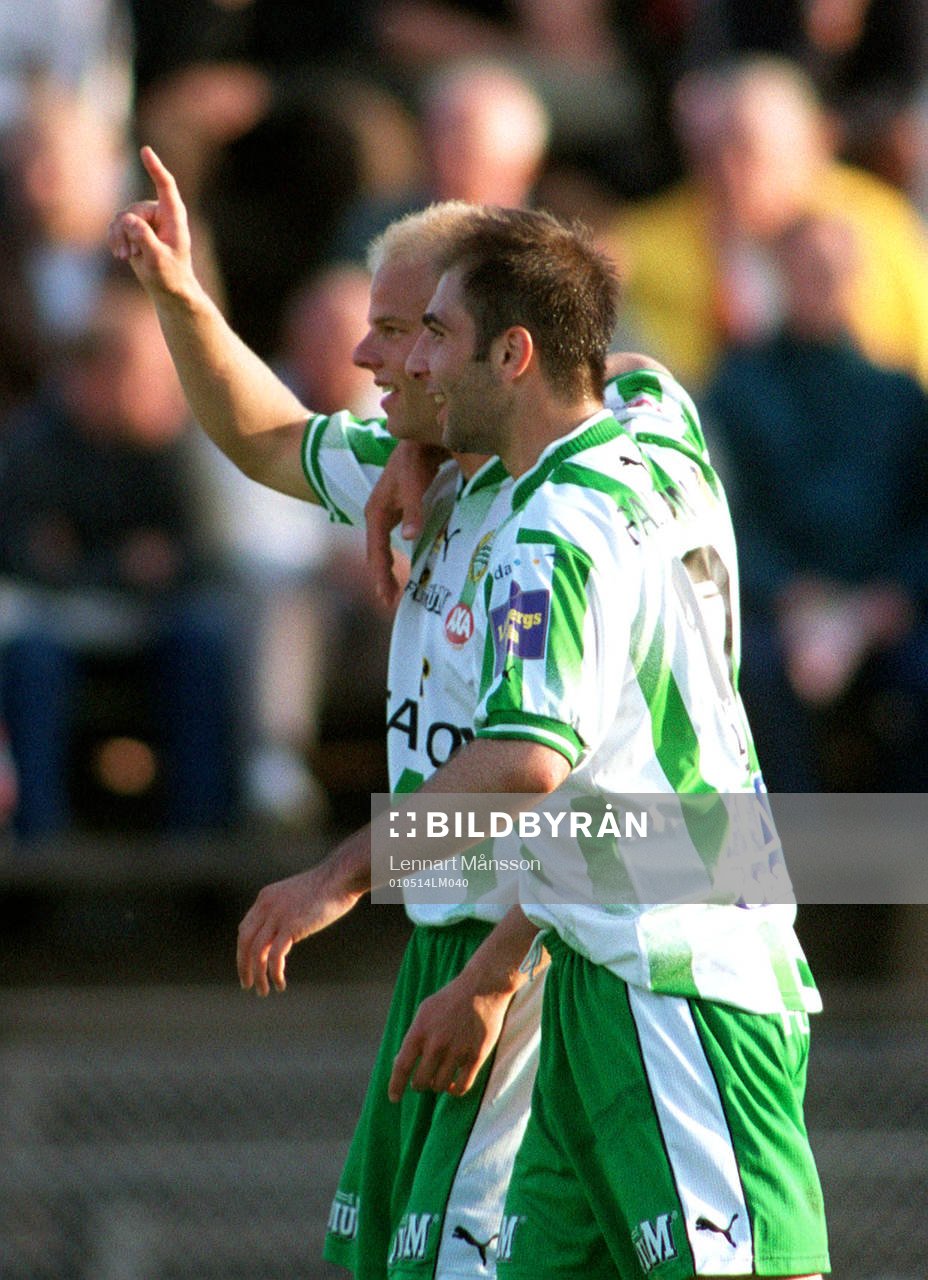 Andreas Hermansson och Kennedy Bakircioglu, Hammarby