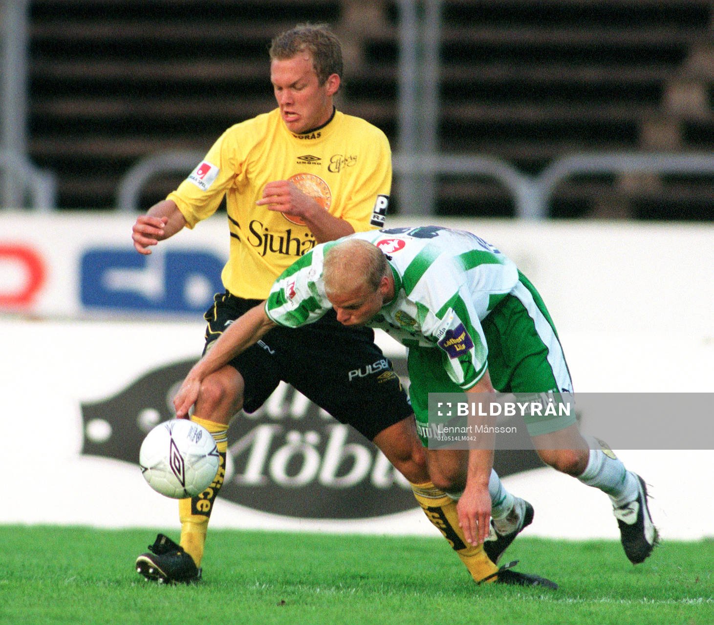Andreas Hermansson, Hammarby och Martin Andersson, Elfsborg