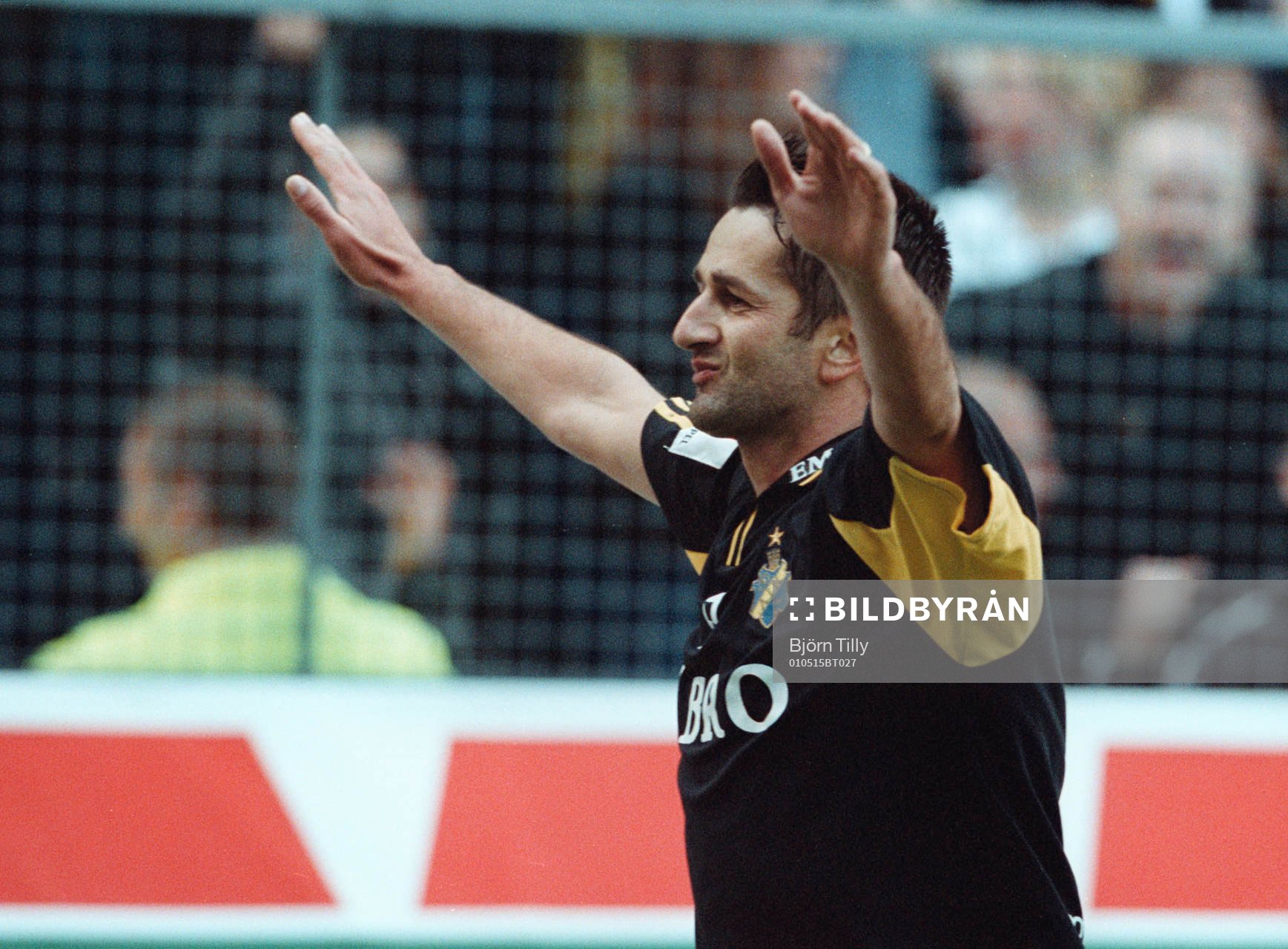 fotboll Allsvenskan AIK - Djurgården. Nebojsa Novakovic