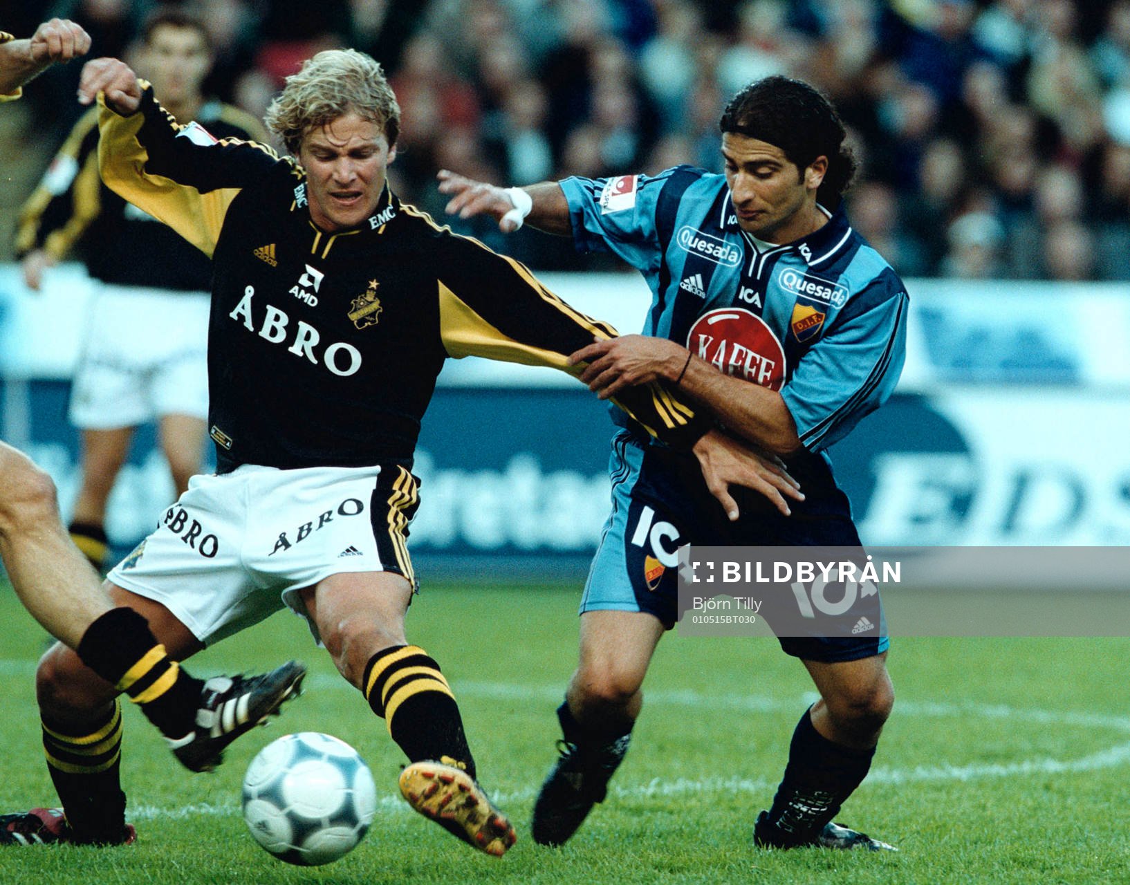 fotboll Allsvenskan AIK - Djurgården . Mattias