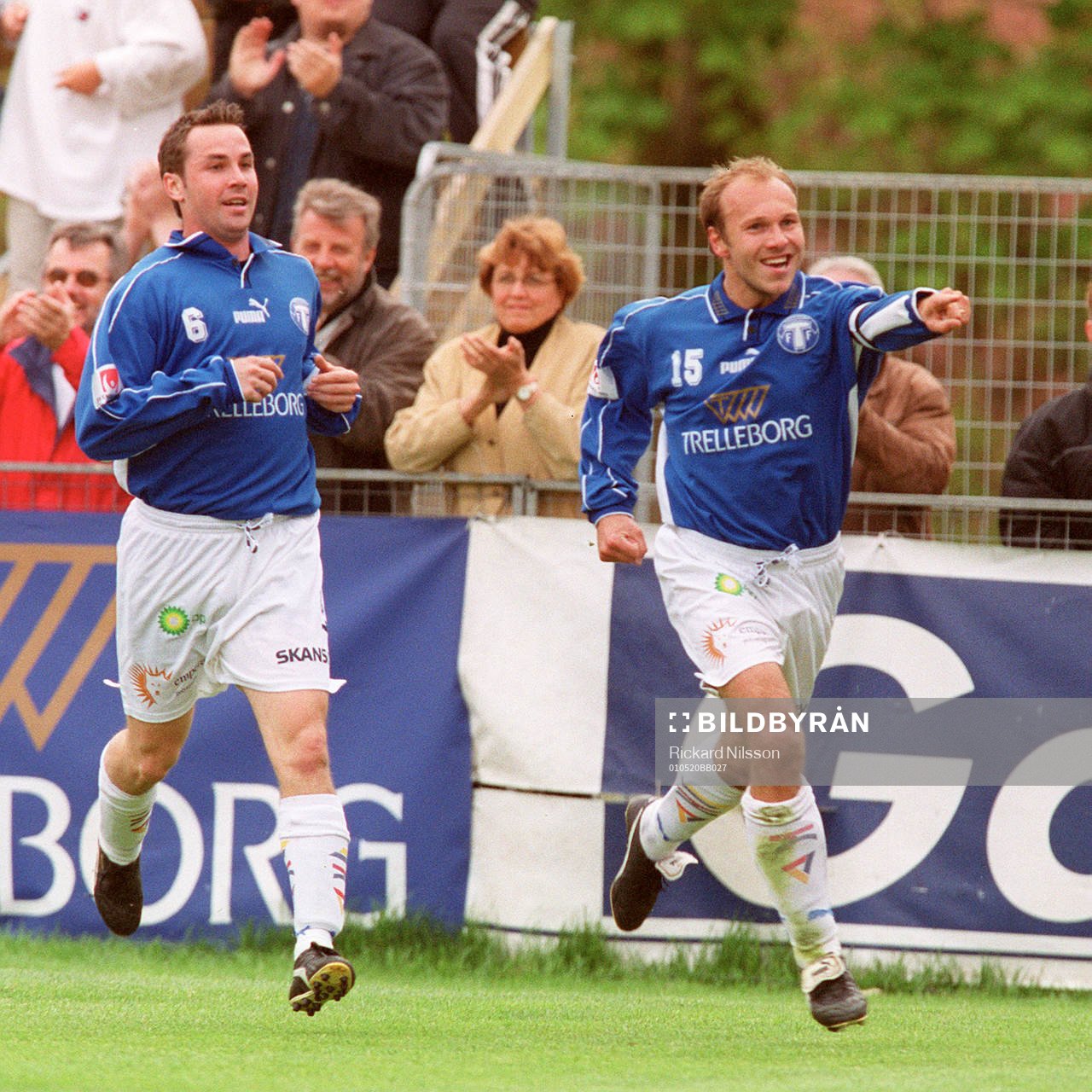 Tommi Grönlund och Mattias Kronvall, Trelleborg