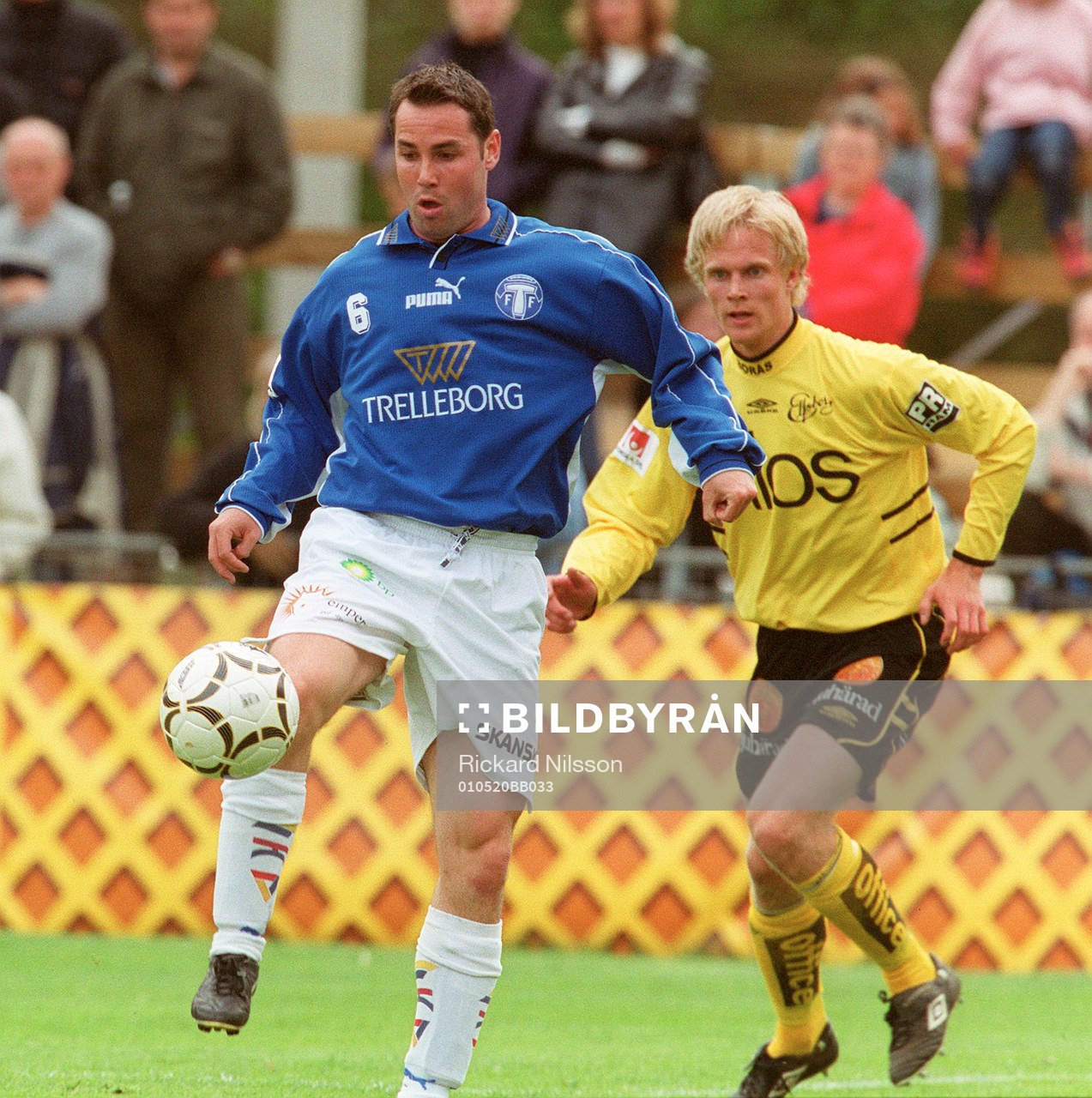 Mattias Kronvall, Trelleborg och Johan Sjöberg, Elfsborg