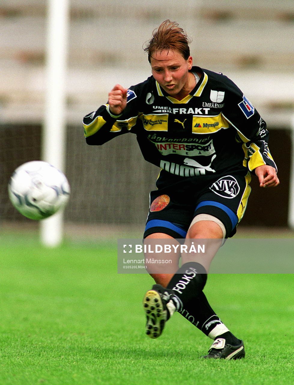 Fotboll, Allsvenskan, dam, Sofia Eriksson, Umeå