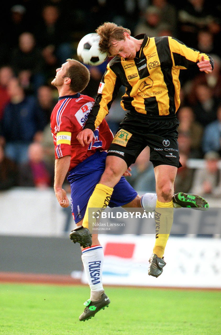 Kim Källström, Häcken i nickduell med Magnus Källander,