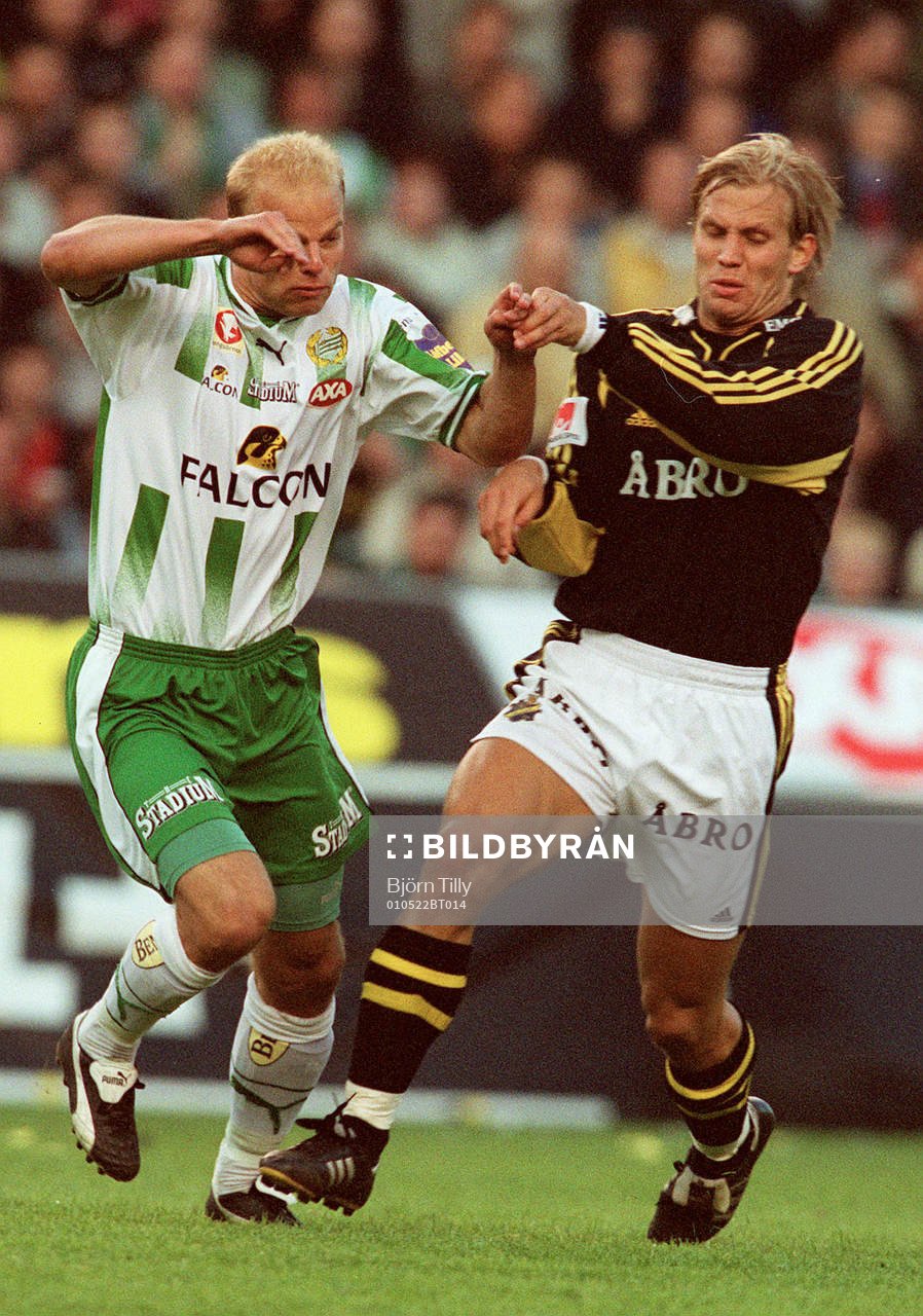 Andreas Hermansson, Hammarby och Martin Åslund, AIK