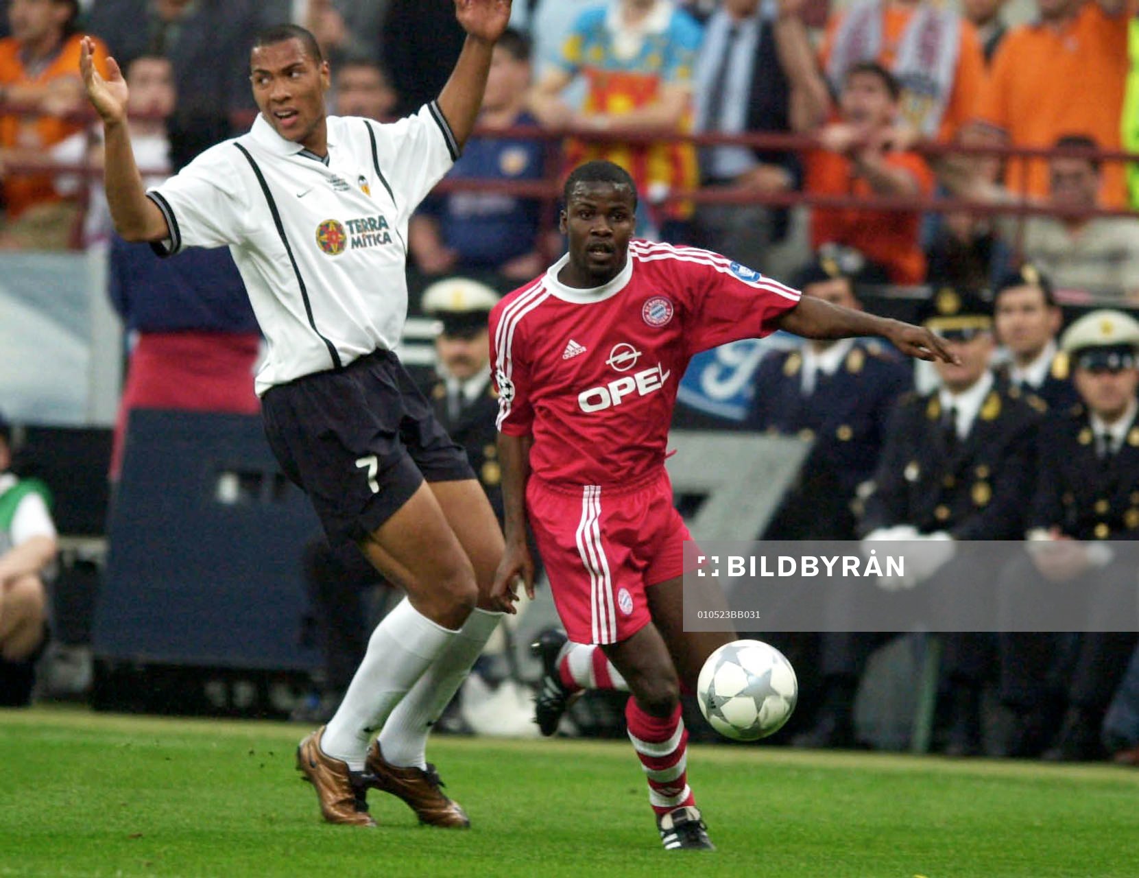 Fotboll, Champions League, Final, Valencia - Bayern