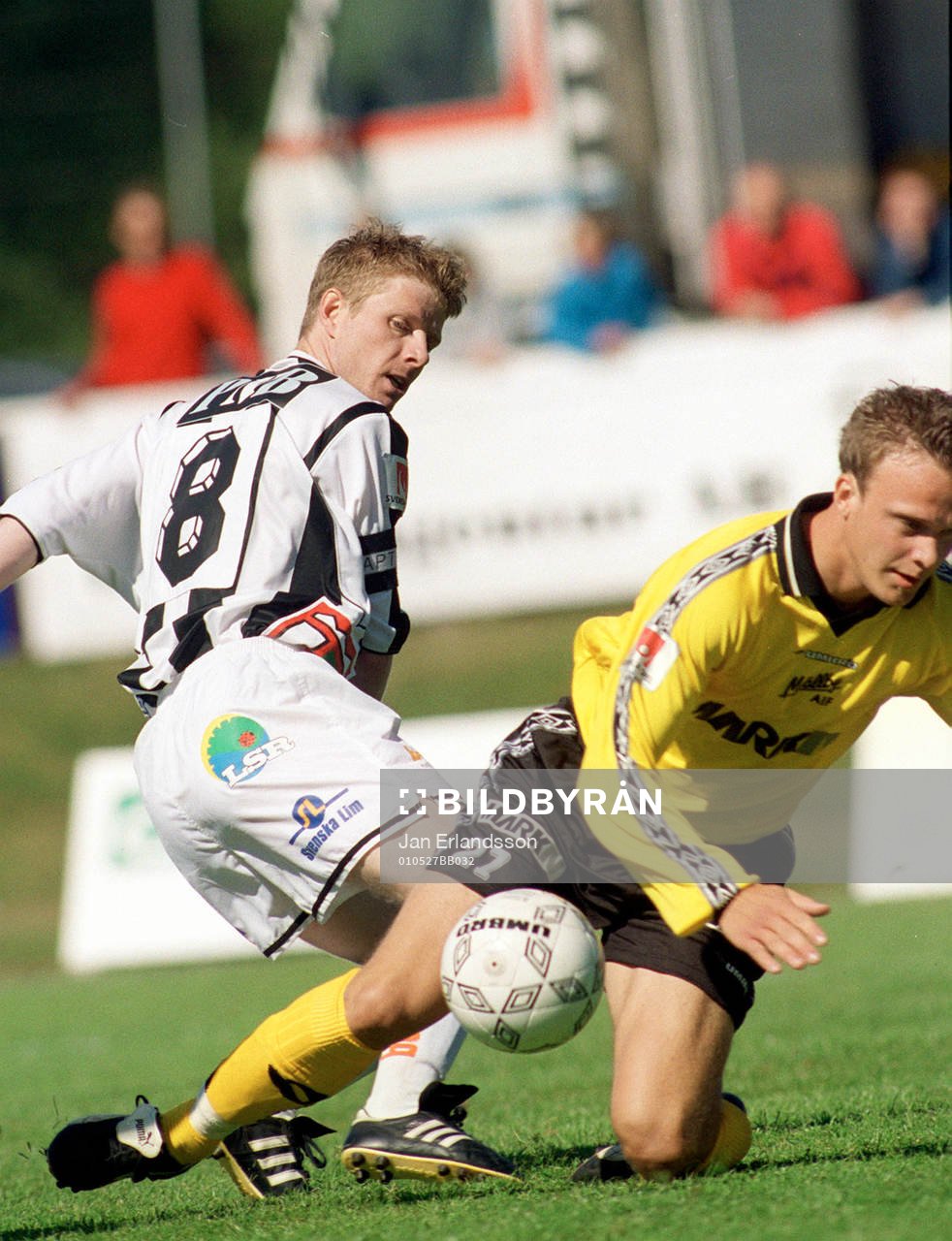 Marcus Ekenberg, Mjällby och Henrik Nilsson, Landskrona