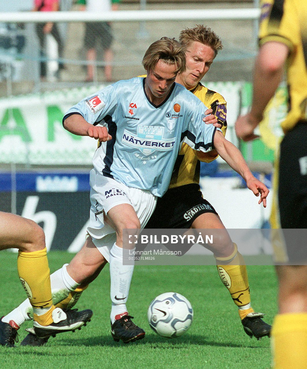 Markus Rosenberg, Malmö FF och Jonas Stark, Hammarby