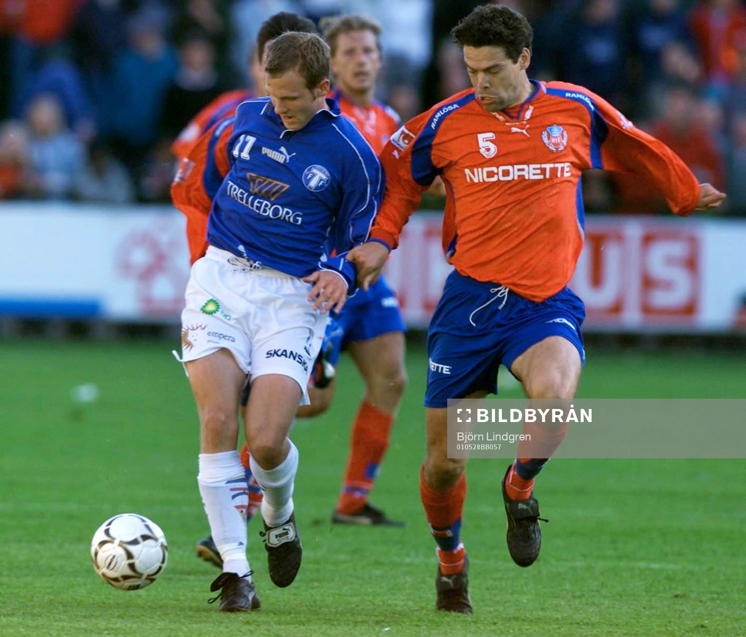 Patrik Svensson, Trelleborg och Jozo Matovac, Helsingborg