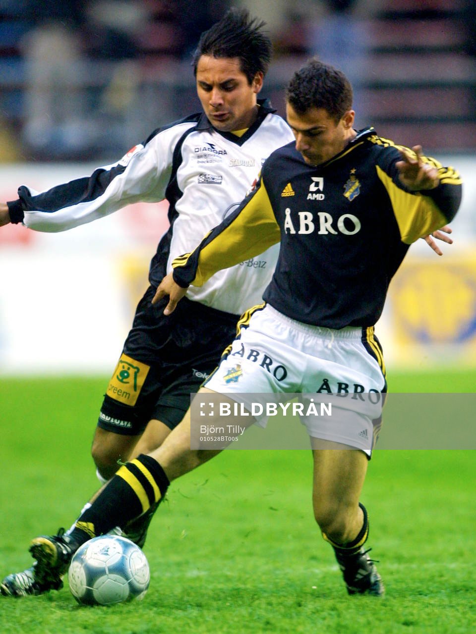 Jonas Lind, Häcken och Sharbel Touma, AIK