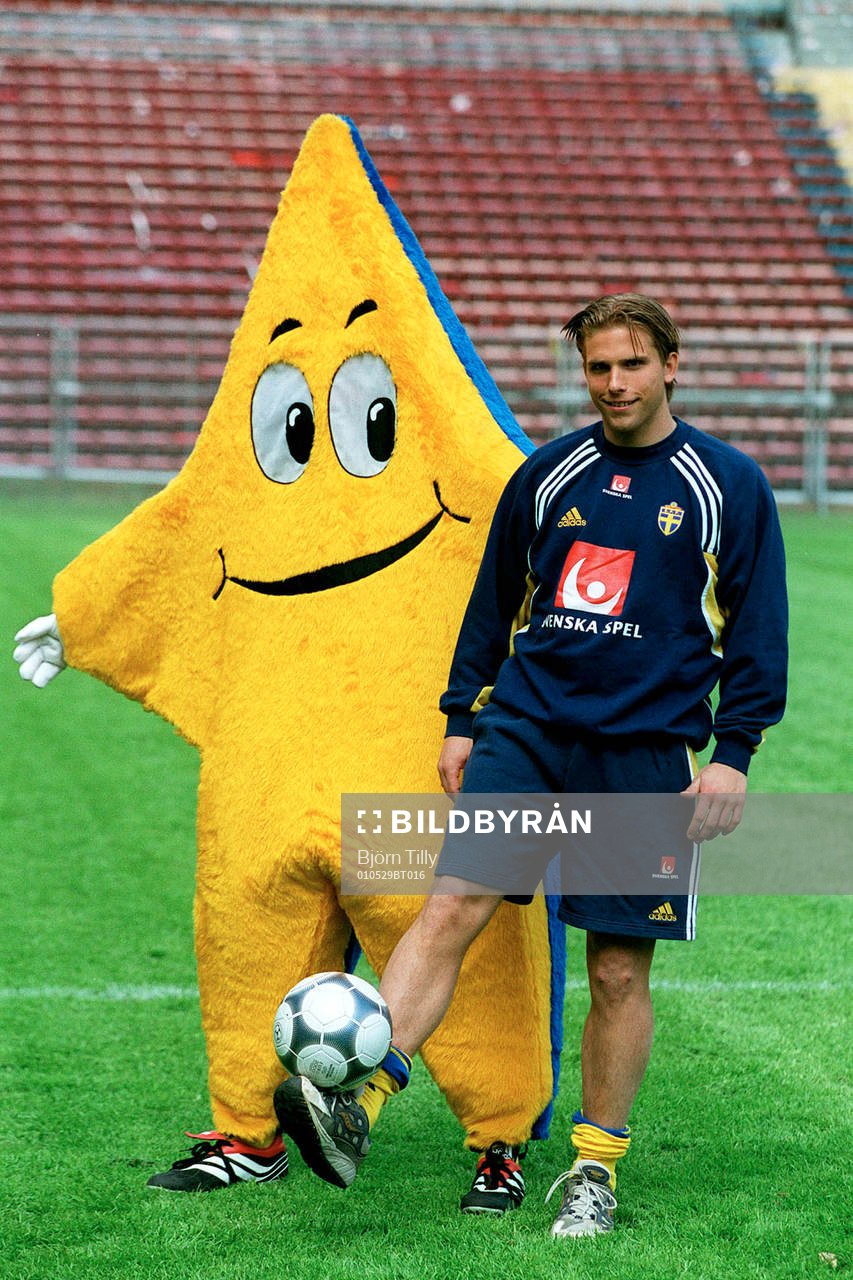 Fotboll, Sverige, Maskot, Anders Svensson