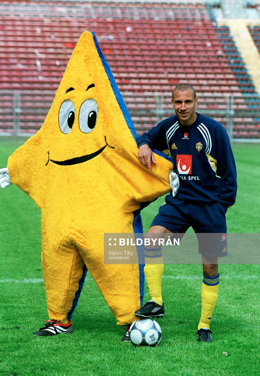 Fotboll, Sverige, Maskot, Henrik Larsson