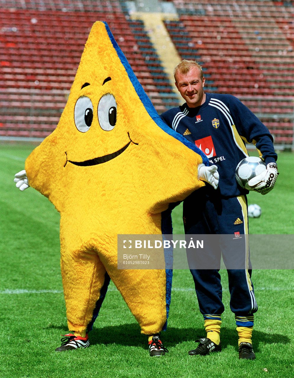 Fotboll, Sverige, Maskot, Magnus Hedman