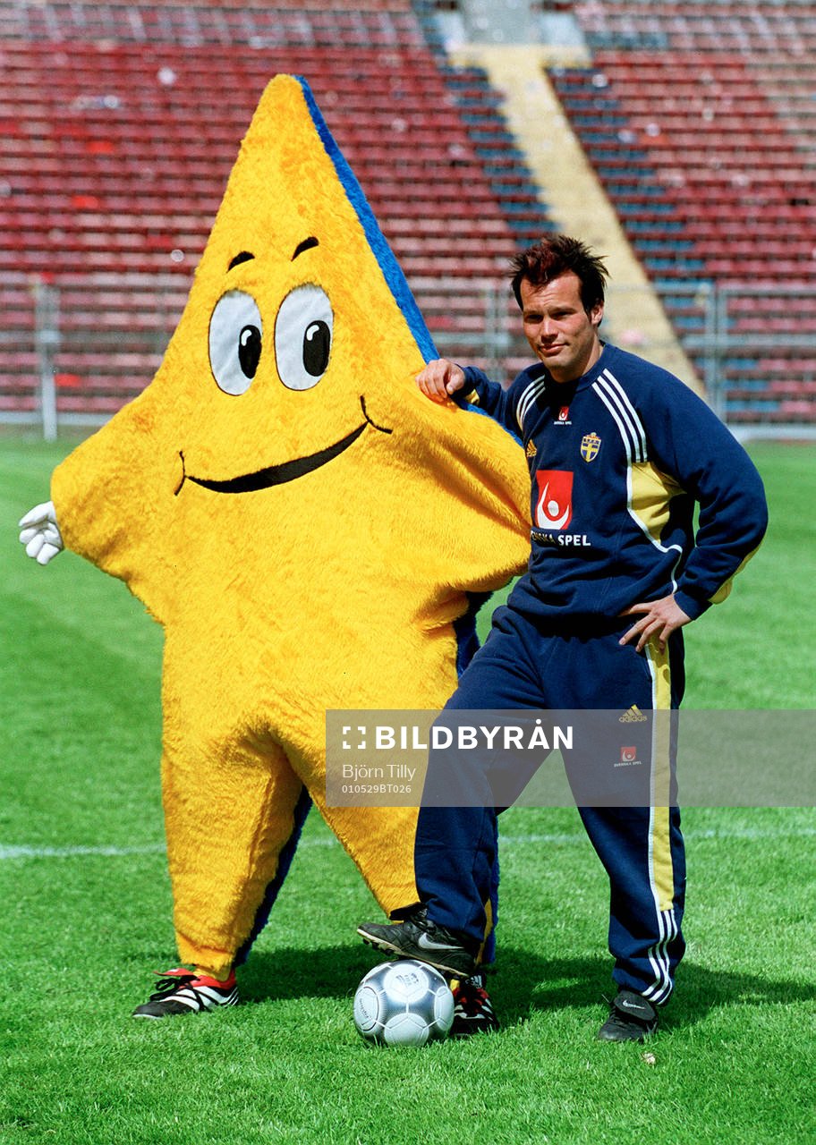 Fotboll, Sverige, Maskot, Fredrik Ljungberg