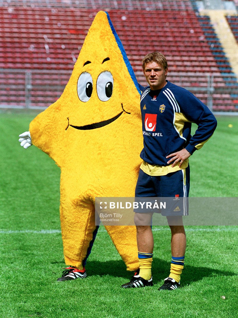 Fotboll, Sverige, Maskot, Marcus Allbäck