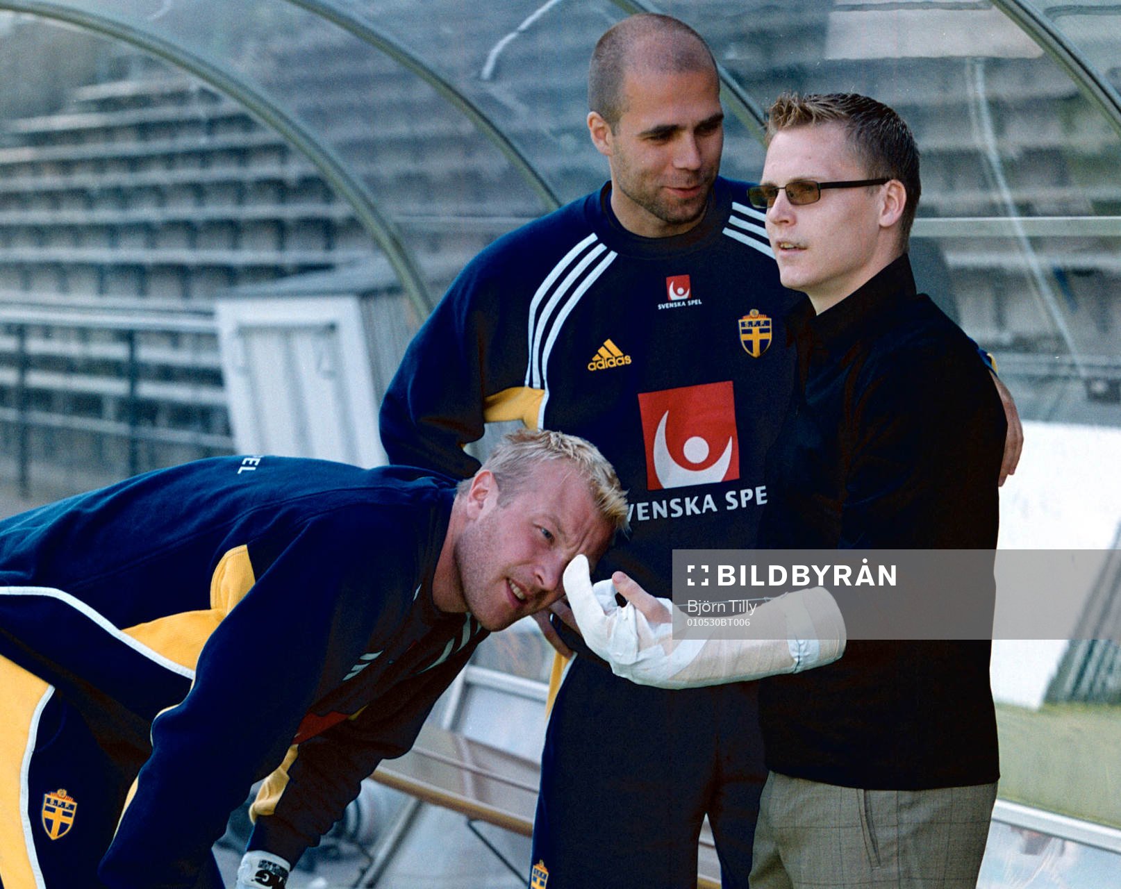 fotboll, Sverige, Magnus Hedman, Teddy Lucic och Karl