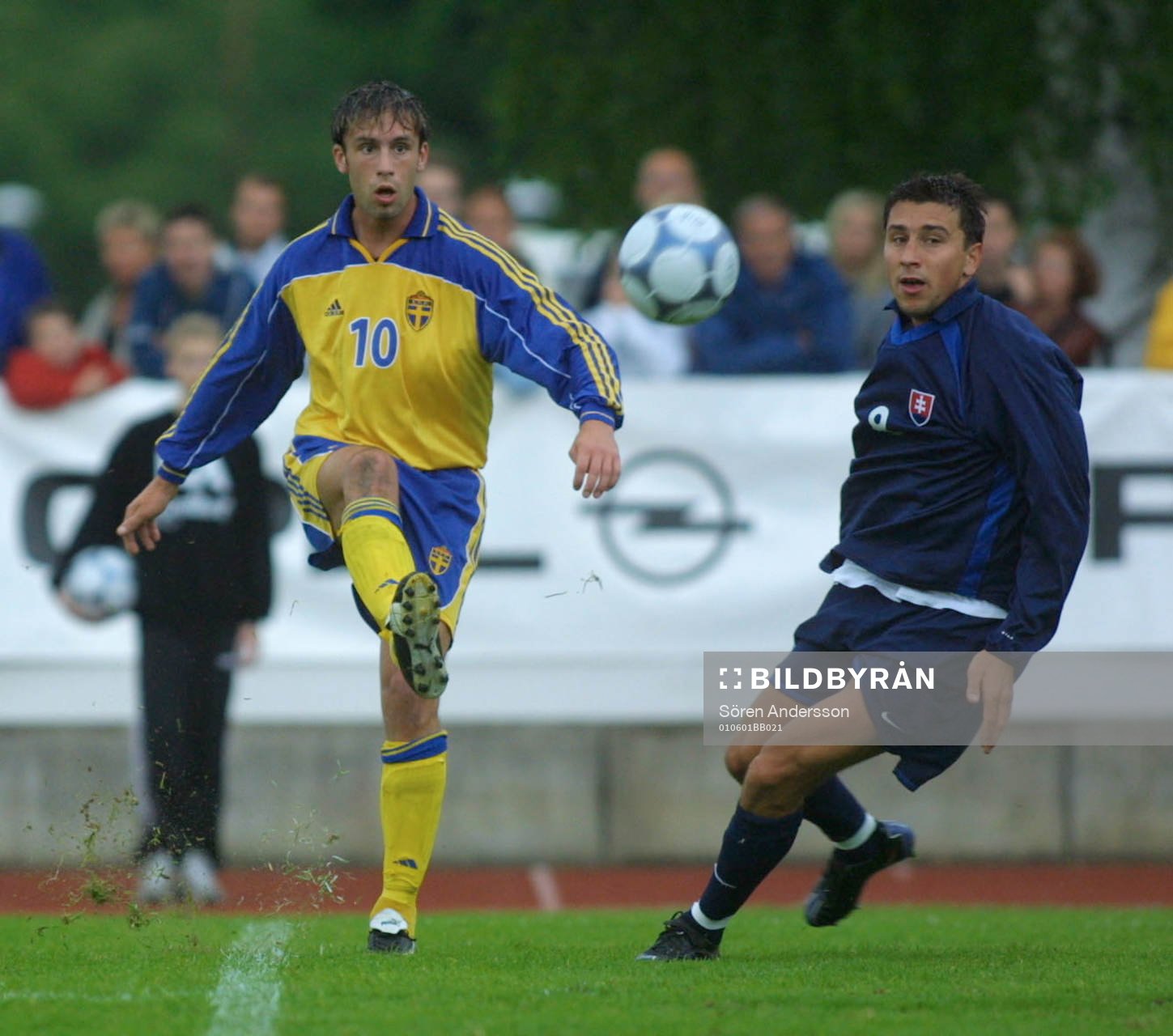 Fotboll, U21, Sverige-Slovakien, Rade Prica