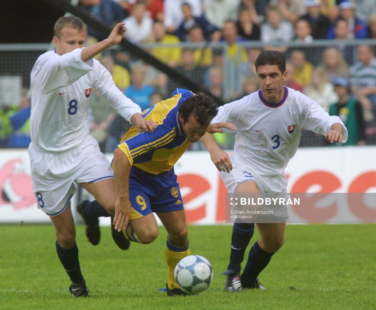  Fredrik Ljungberg, Robert Tomaschek och Peter Dzurik.