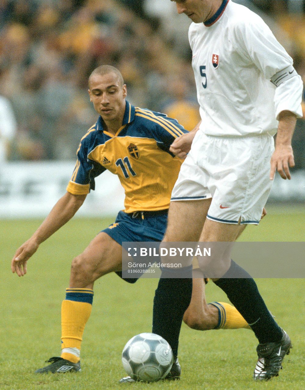 Henrik Larsson och Stanislav Varga