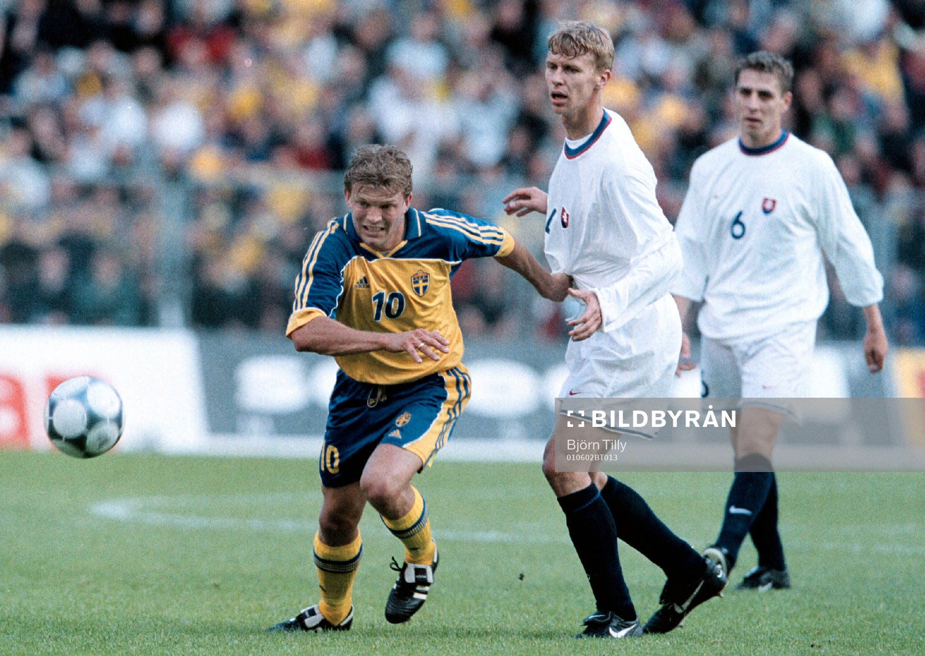 fotboll Sverige - Slovakien, Marcus Allbäck