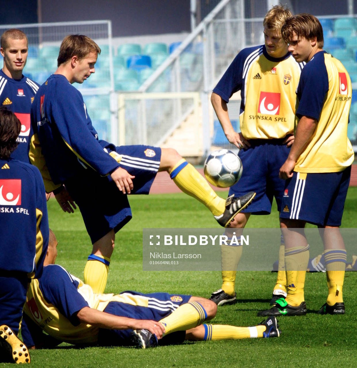 Fotboll, VM-Kval, Träning, Tobias Linderoth, Sverige
