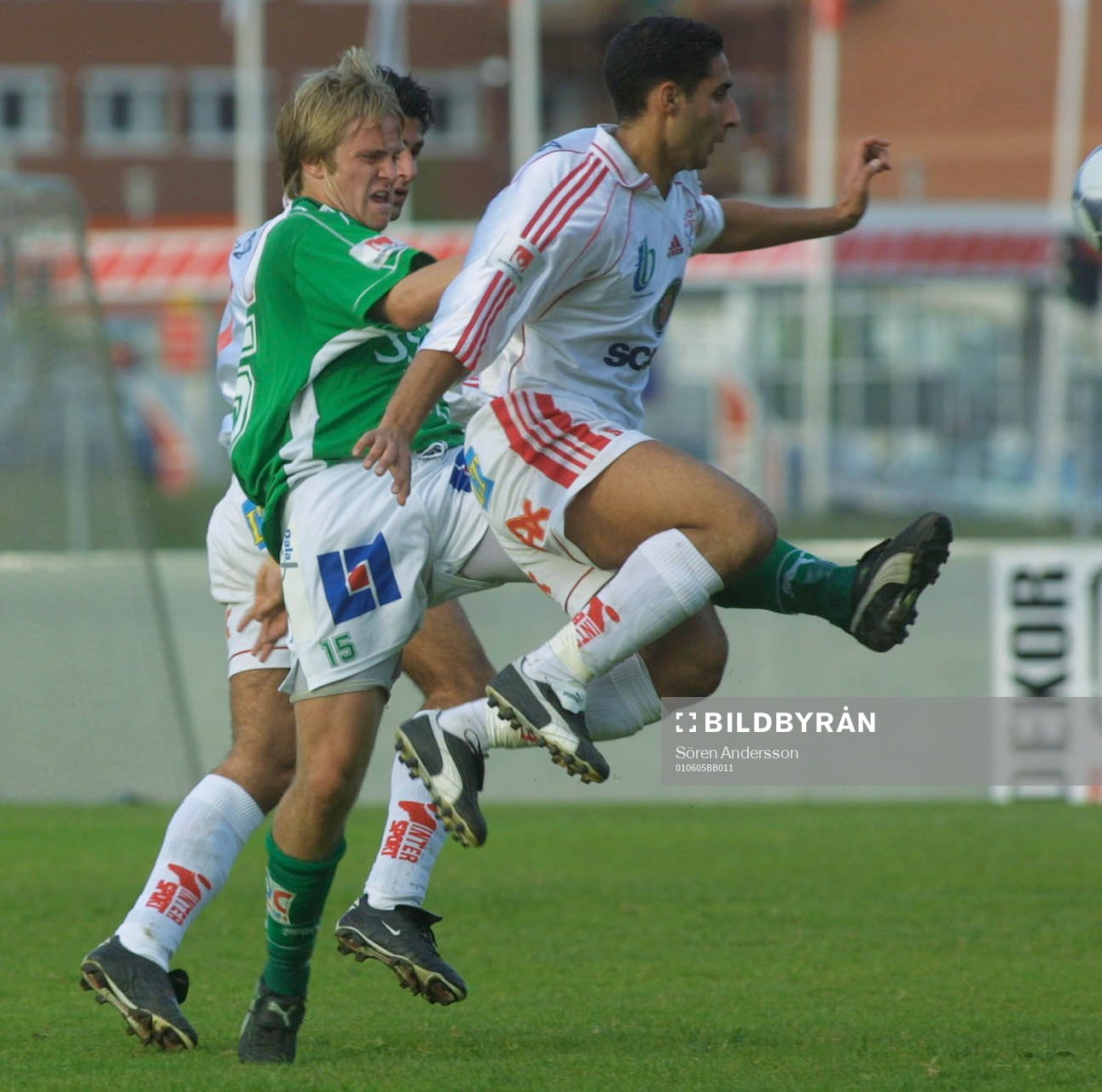 Johan Norell, Brage och Rabi Yousef. Skymd David Durmaz