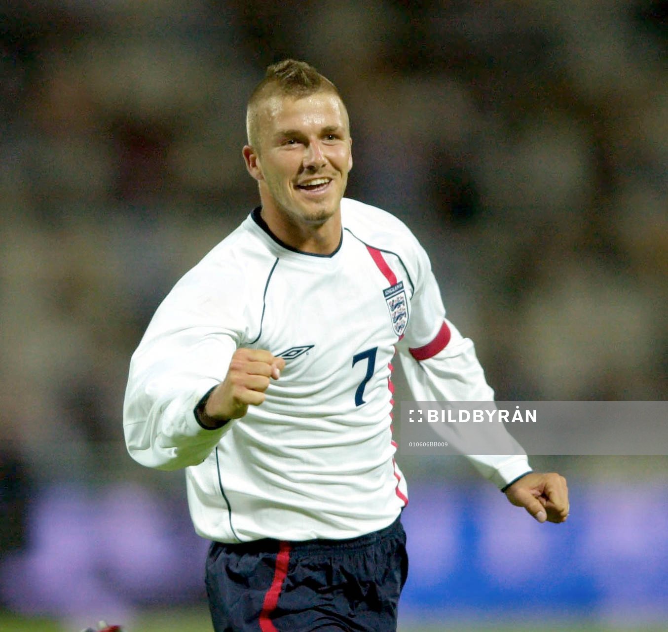  David Beckham, England jubel