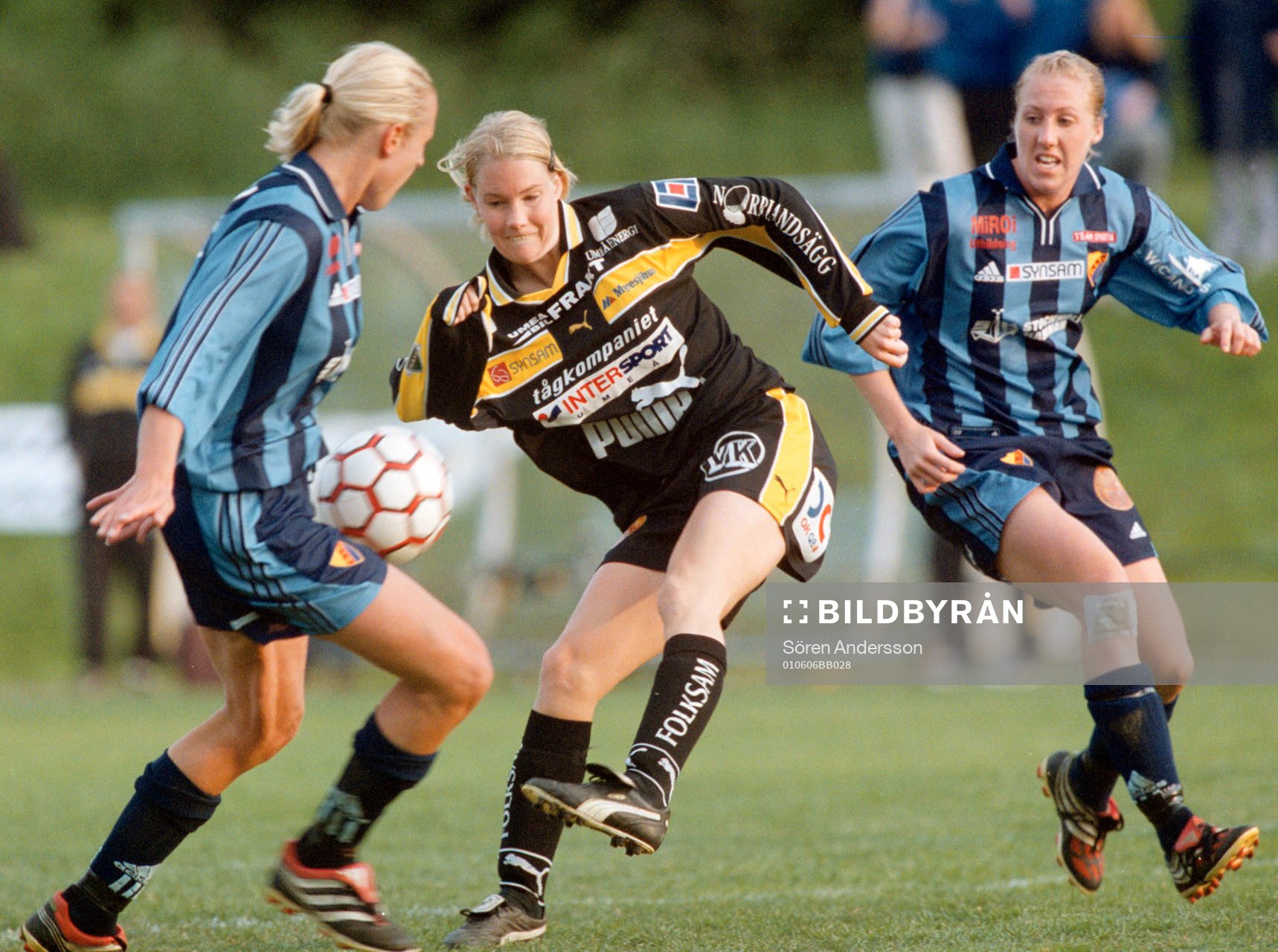 Hanna Marklund Umeå och Sara Johansson, Djurgården