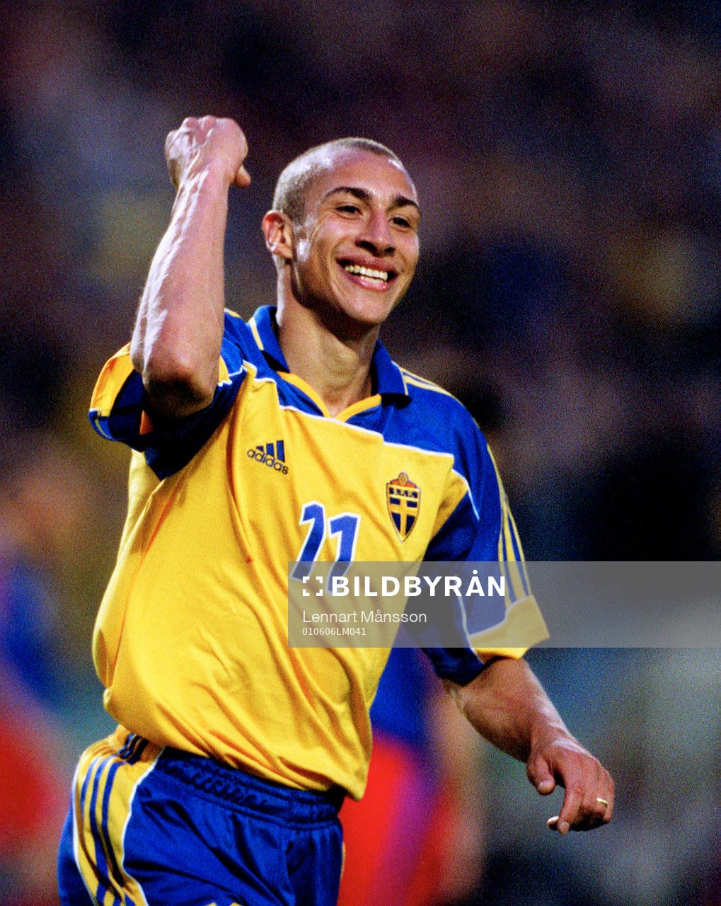 Henrik Larsson (Henke Larsson), Sverige, jubel