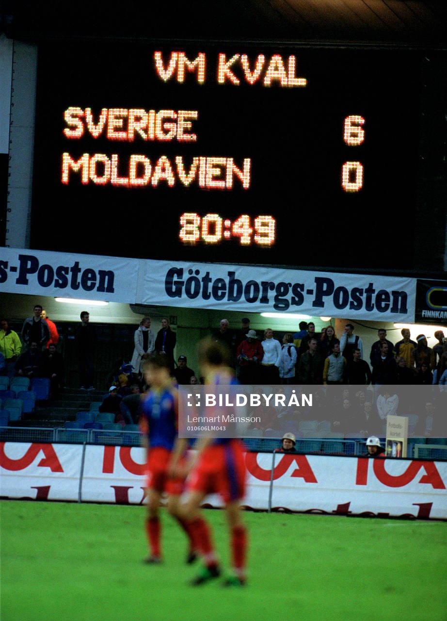 Sverige - Moldavien