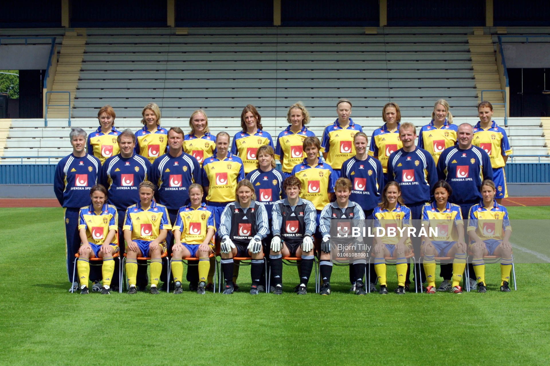fotboll, damlandslaget, Sverige