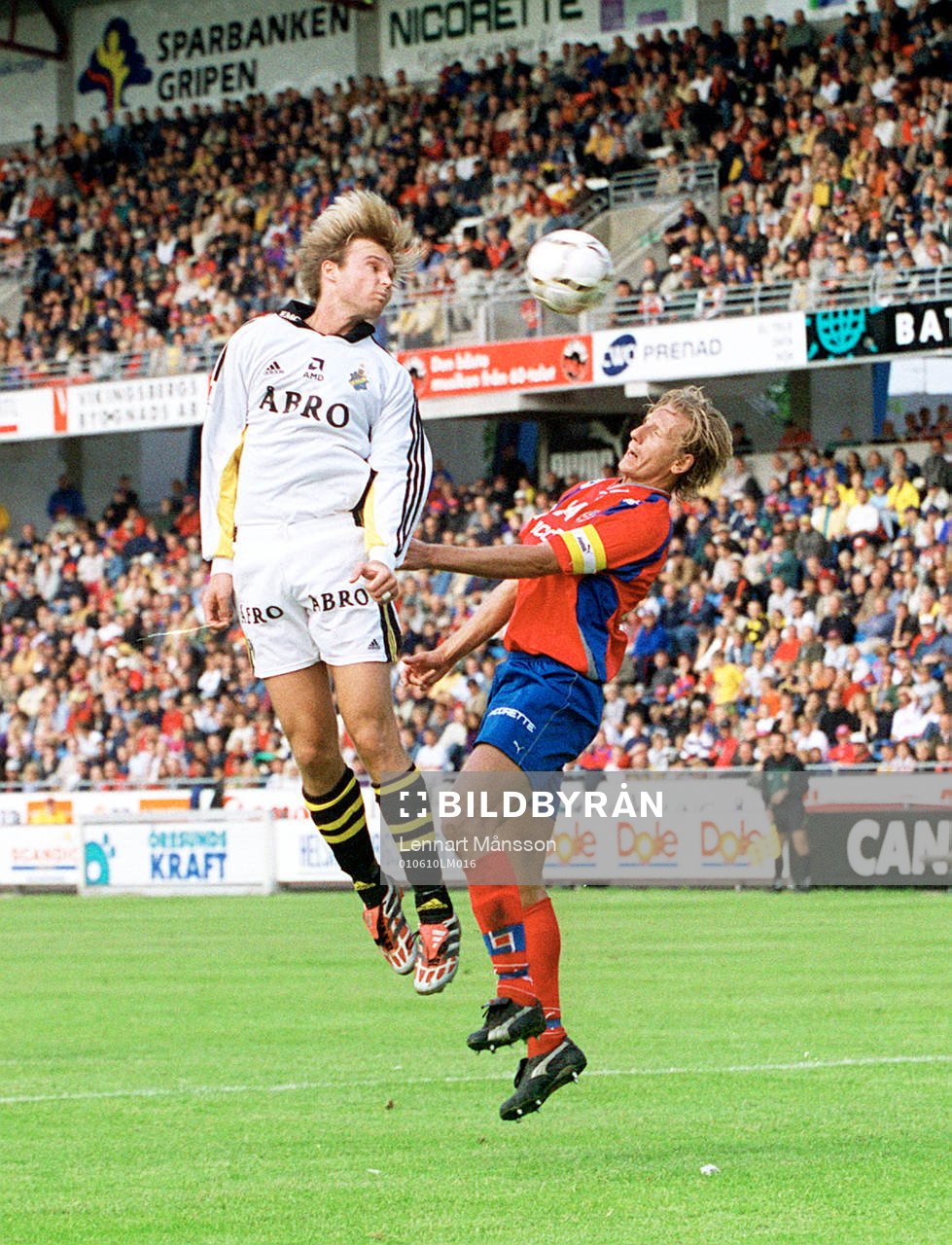 Andreas Andersson, AIK vinner en nickduell mot Jesper