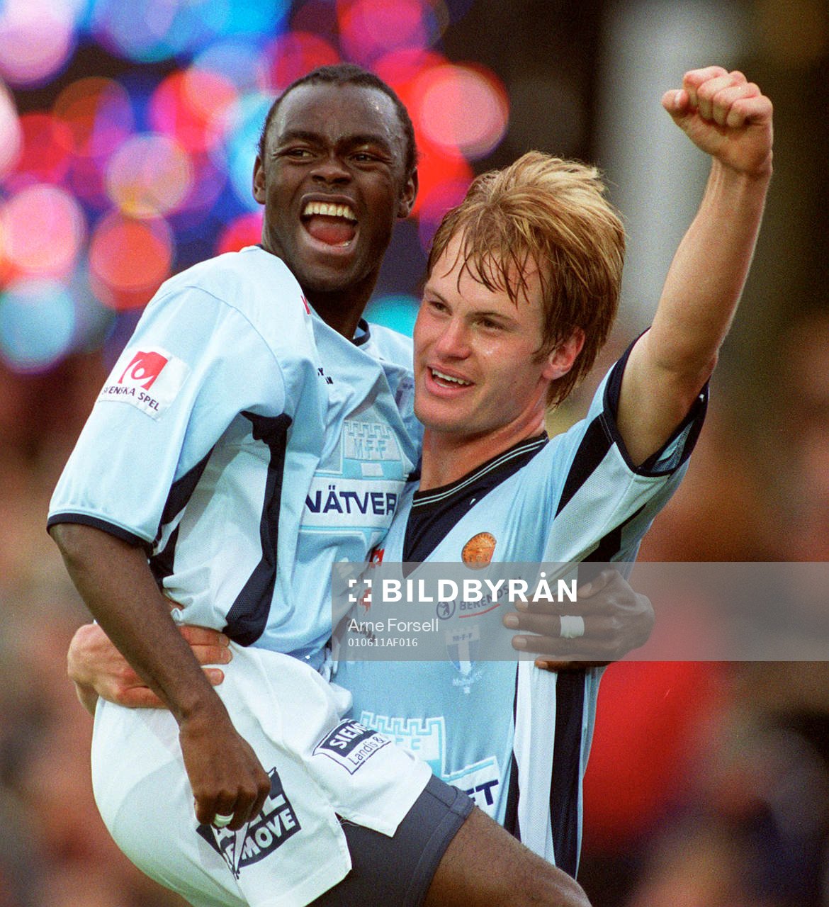 fotboll, allsvenskan, Peter Ijeh och Kenneth Gustavsson,
