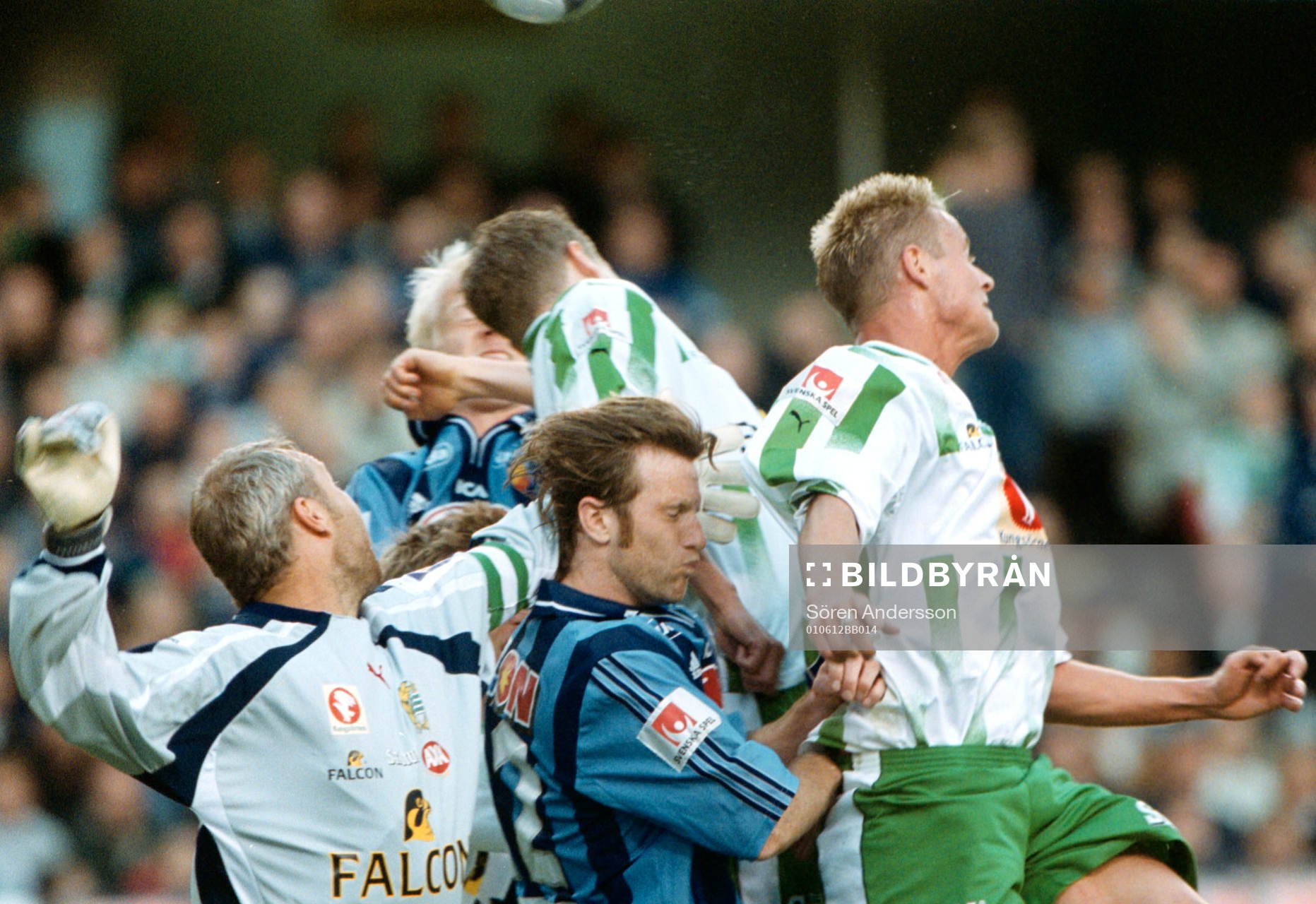 Fotboll, Allsvenskan, Hammarby - Djurgården