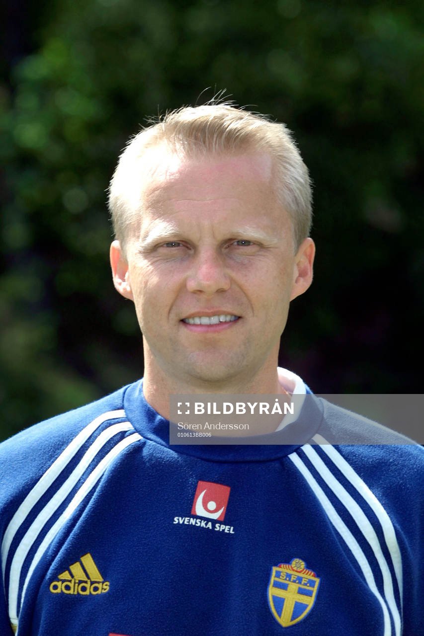 Fotboll, dam, Pierre Johansson, Sverige, leg sjukgymnast