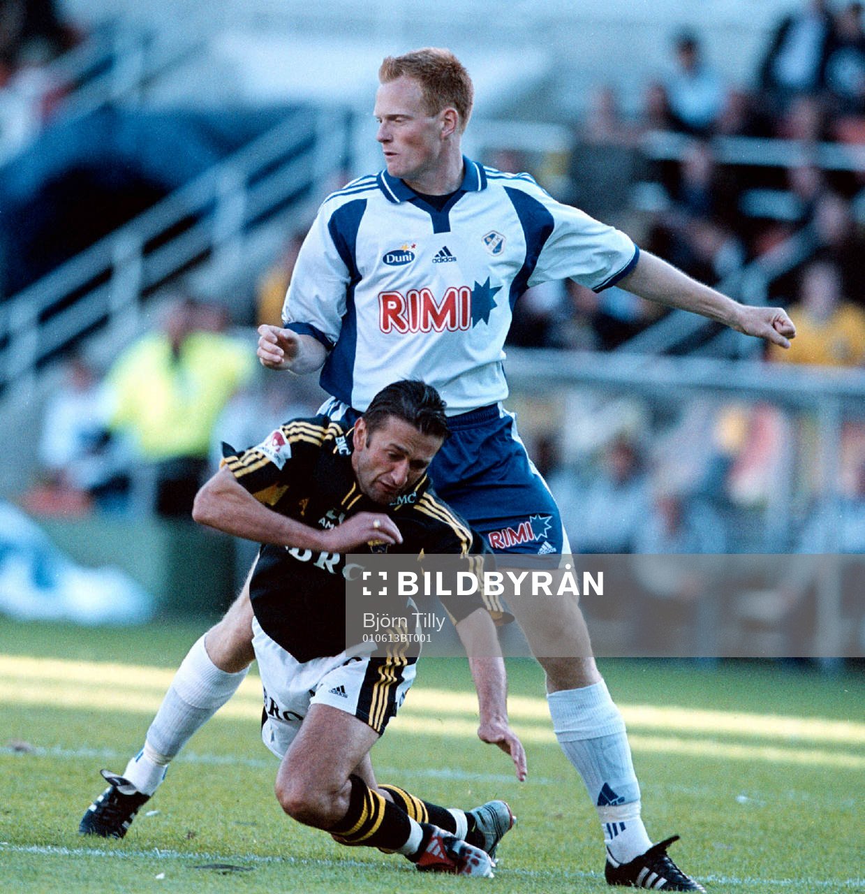 fotboll allsvenskan AIK - Halmstad. Nebojsa Novakovic