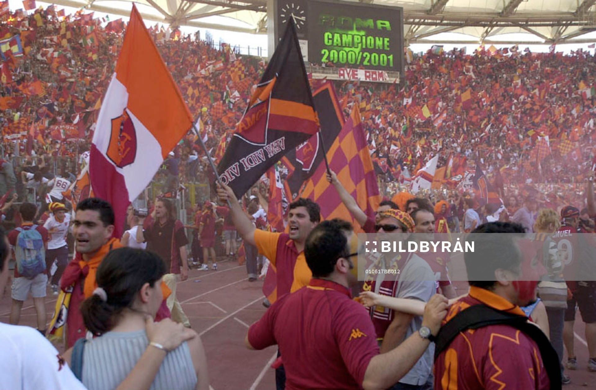 Fotboll, Italiensk, Roma italienska mästare