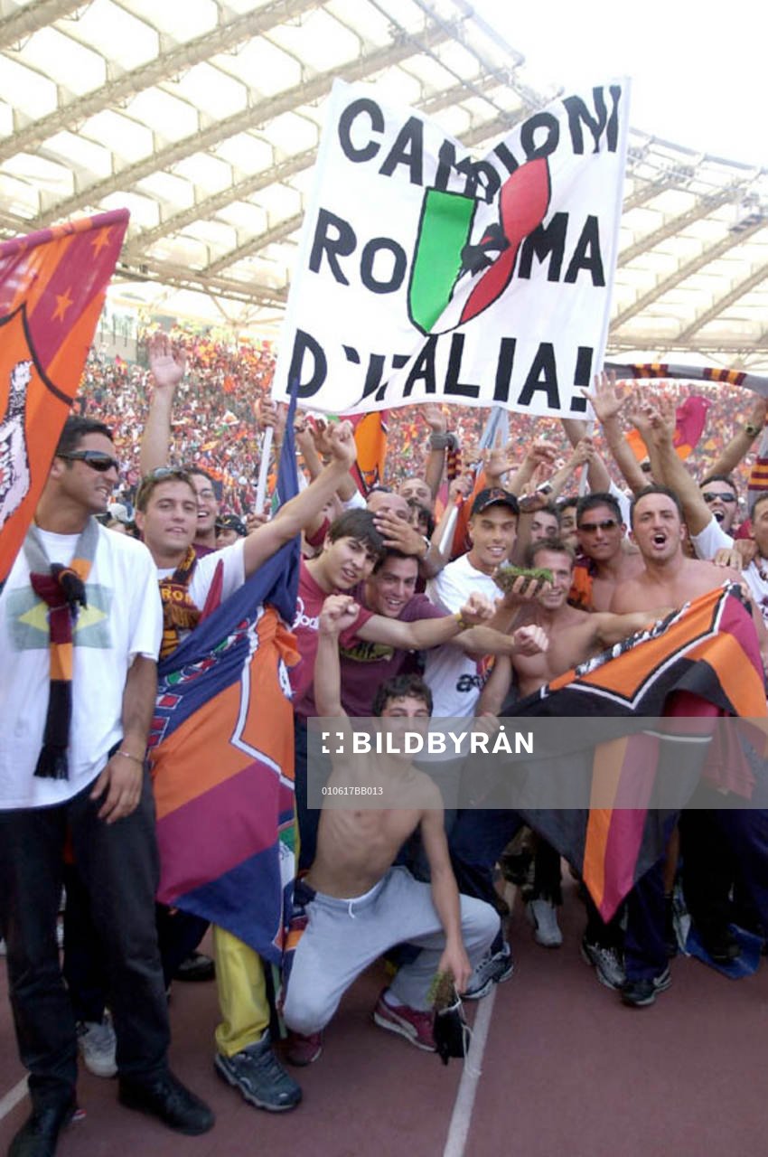 Fotboll, Italiensk, Roma italienska mästare